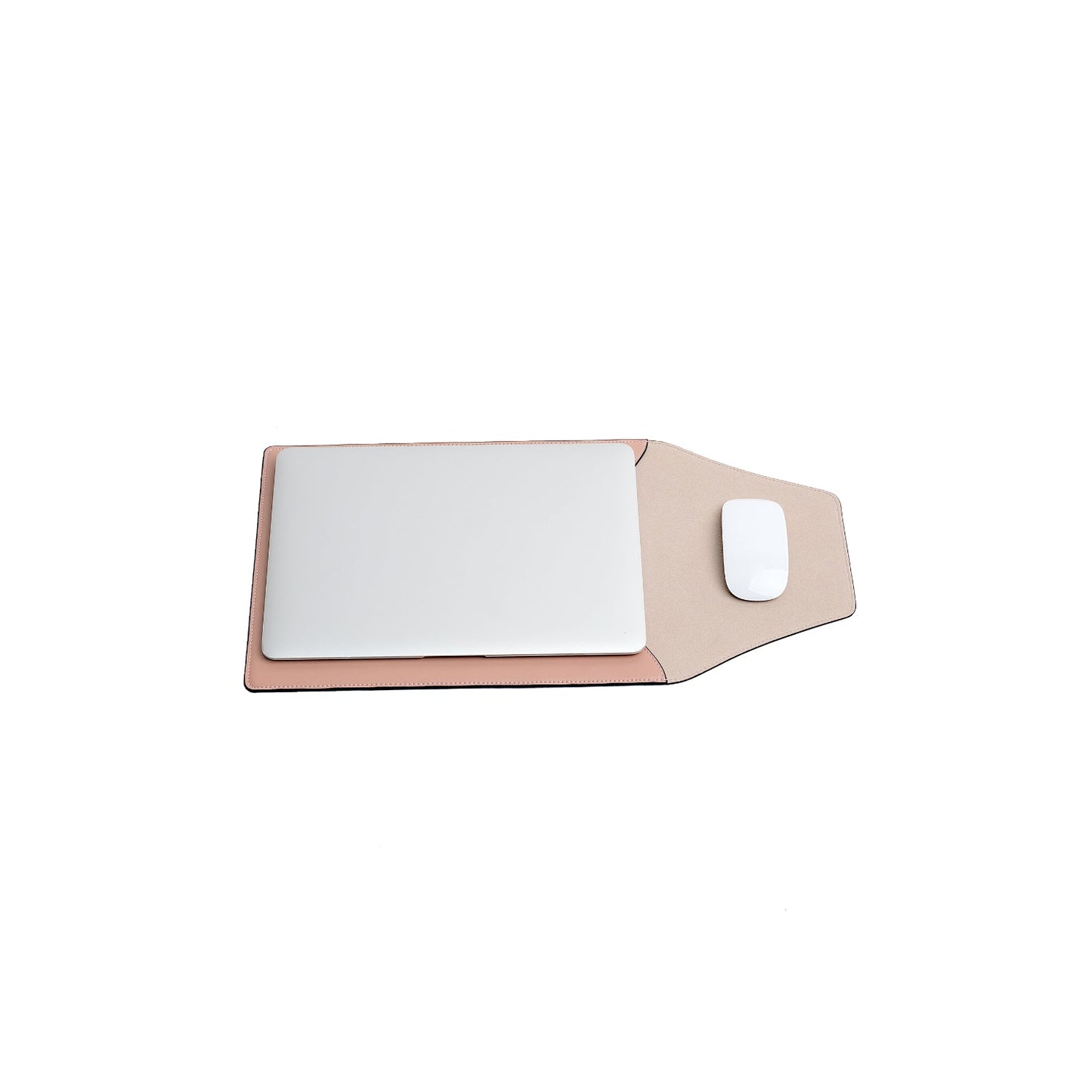 Vegan Apple Leather Laptop Sleeve Pink