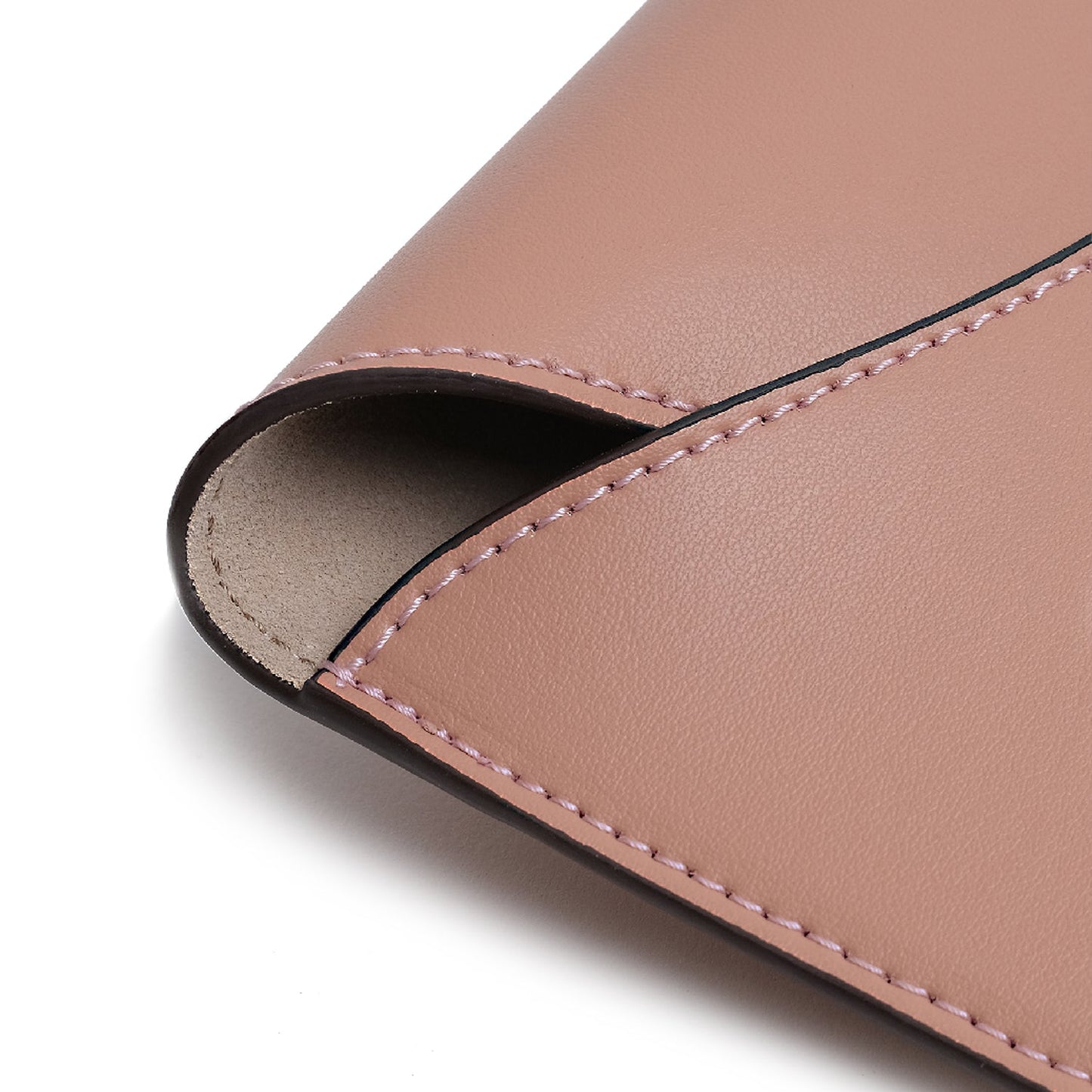 Vegan Apple Leather Laptop Sleeve Pink