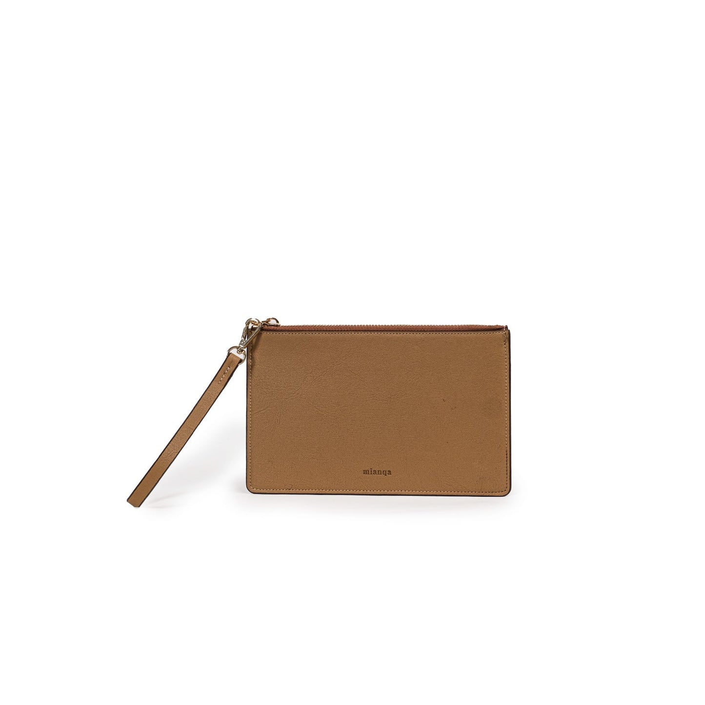 Vegan Bitkisel Deri Minimalist Cüzdan Taba