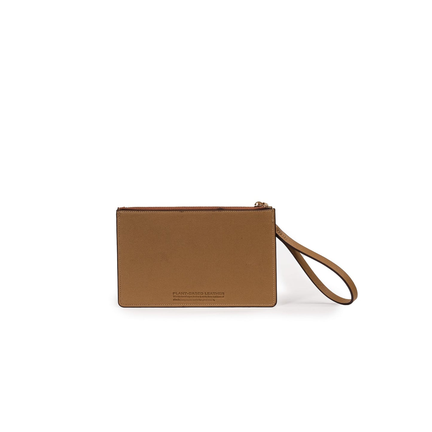 Vegan Bitkisel Deri Minimalist Cüzdan Taba