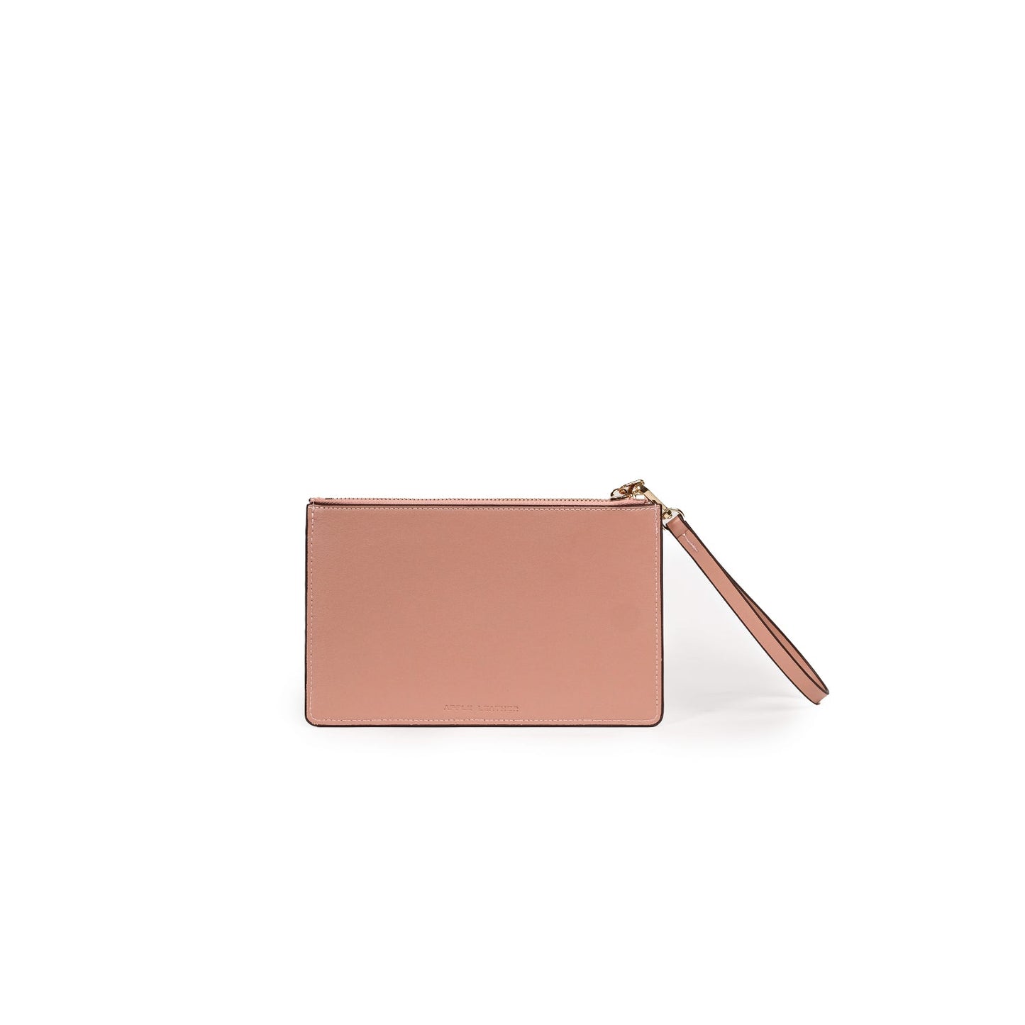 Vegan Bitkisel Elma Derisi Minimalist Cüzdan Pembe